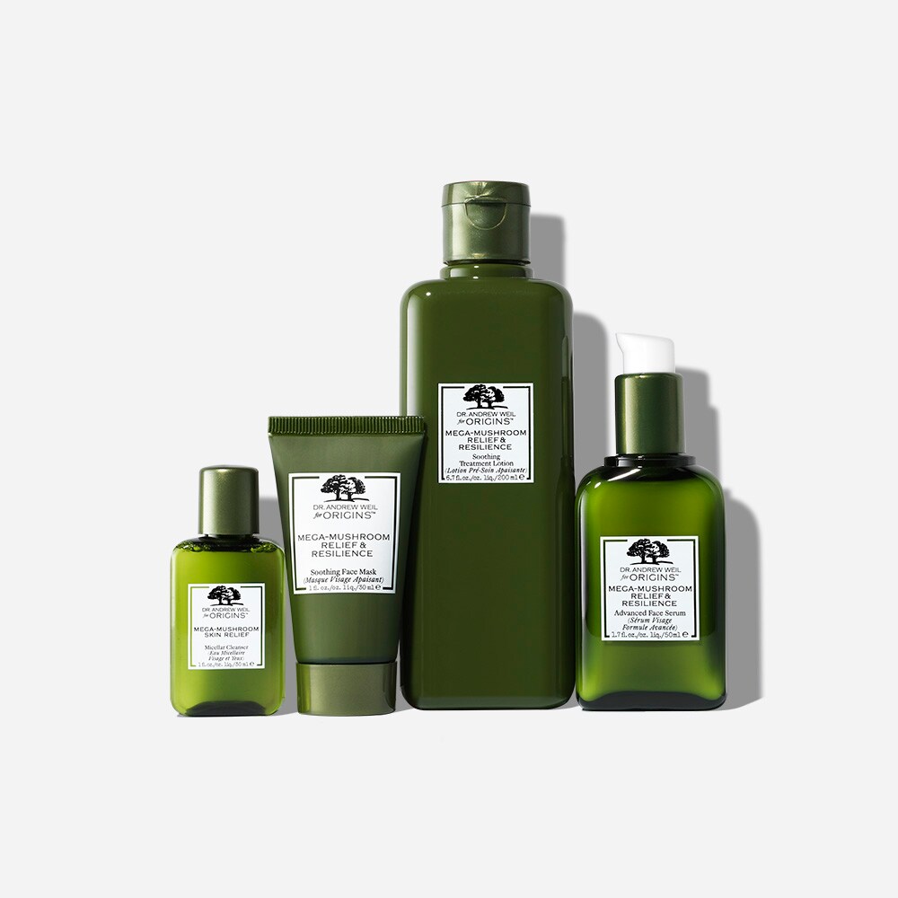 Soothing Greetings Mega Mushroom Soothing Fortifying Regimen Origins